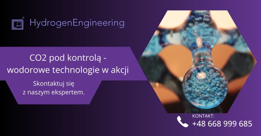 technologie wodorowe skutecznie walczą z dwutlenkiem węgla